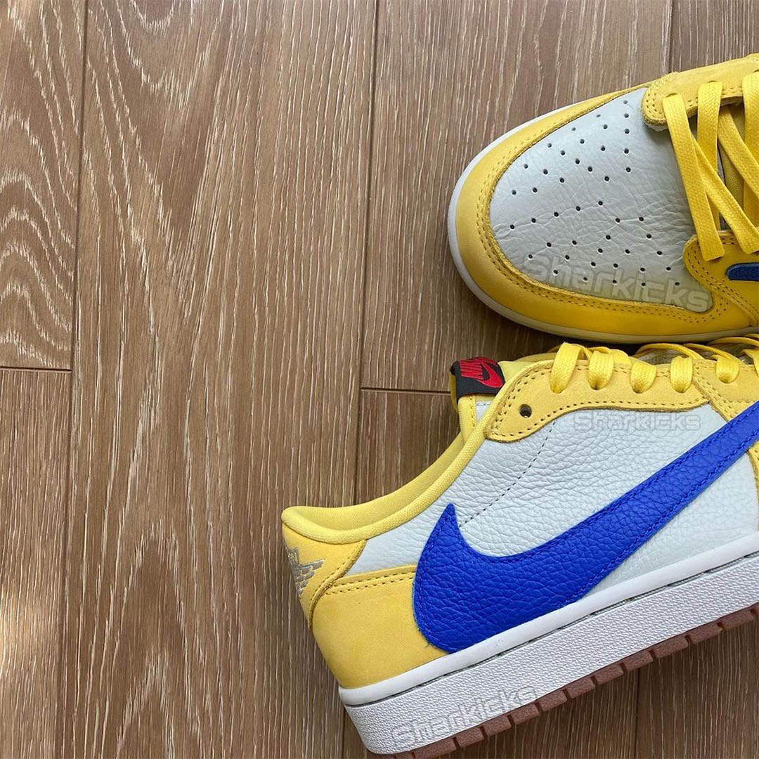 Travis Scott X Air Jordan 1 Low OG WMNS "Canary" DZ4137-700 | Nice Kicks