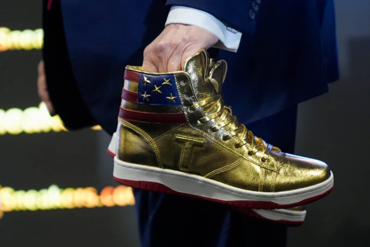 Former President Donald Trump Launched His Own Sneaker Line | thom ...