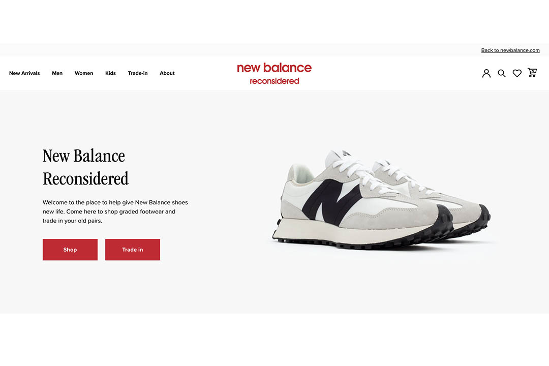 SlocogShops, New Balance Launches Resale Platform for Used Sneakers
