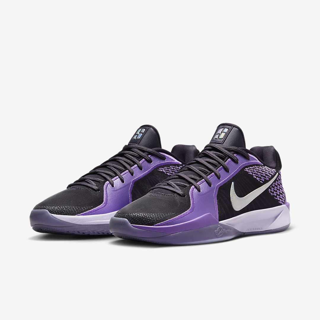 2024.6.25球鞋发售:舒适时尚款黑紫低帮篮球鞋 Nike Sabrina 2“Cave Pur