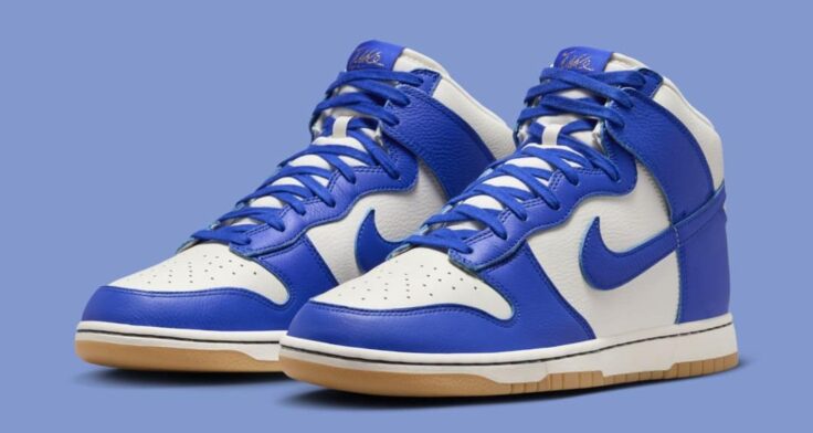 nike with Dunk High "Racer Blue" FV6612-001