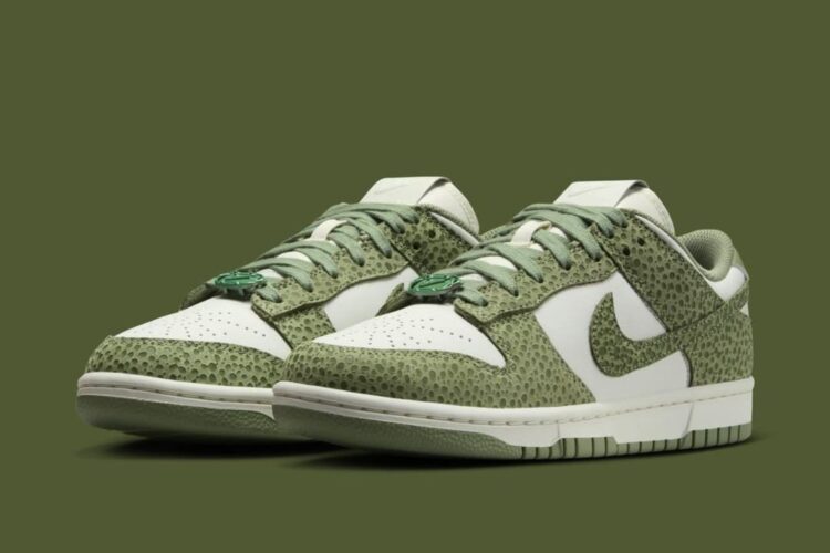 Where To Buy Nike Dunk Low WMNS “Safari Oil Green” - Sneakers Cartel