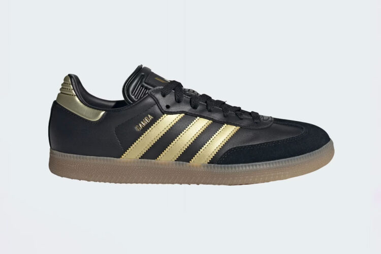 Lionel Messi X Adidas Samba Indoor Black Gold Ih Nice Kicks