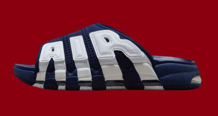 Nike Air More Uptempo Slide "Olympic" FQ8700-400
