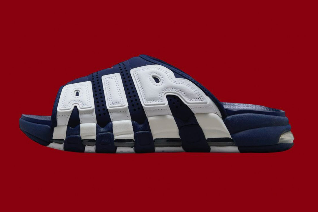 Nike Air More Uptempo Slide "Olympic" FQ8700-400