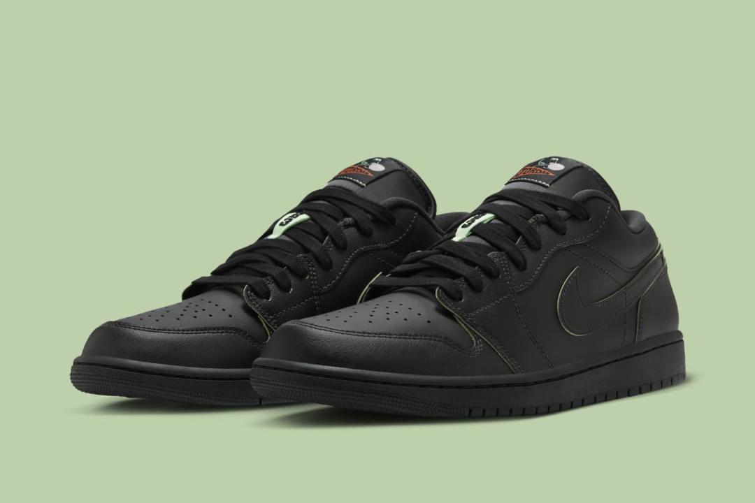 Jordan 1 low top black online