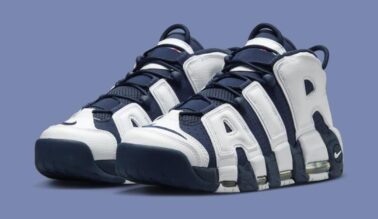 Nike Grey Air More Uptempo 96 "Olympic" FQ8182-100