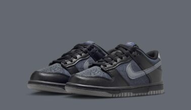 Nike Dunk Teal Low GS "Black Symbiote" HQ3815-001