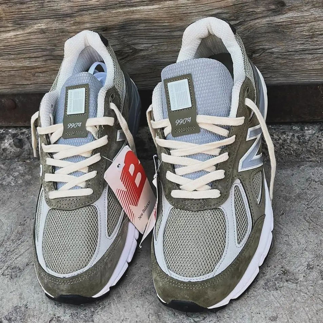 Aime Leon Dore x New Balance 990v4 Olive Nice Kicks