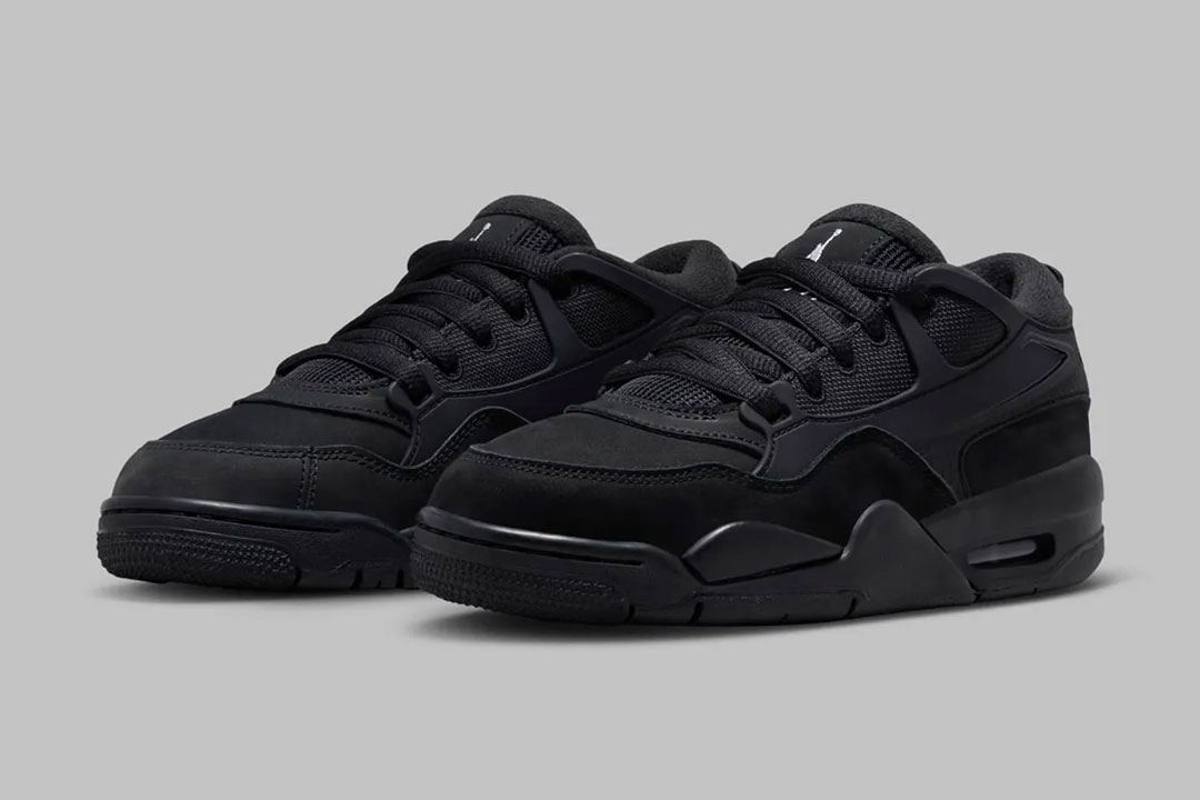 Jordan 4 all black best sale