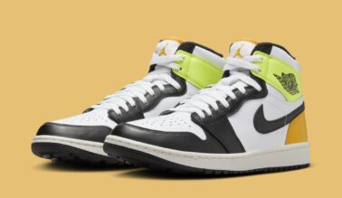 Air Jordan 1 High Golf "Volt/Gold" DQ0660-105