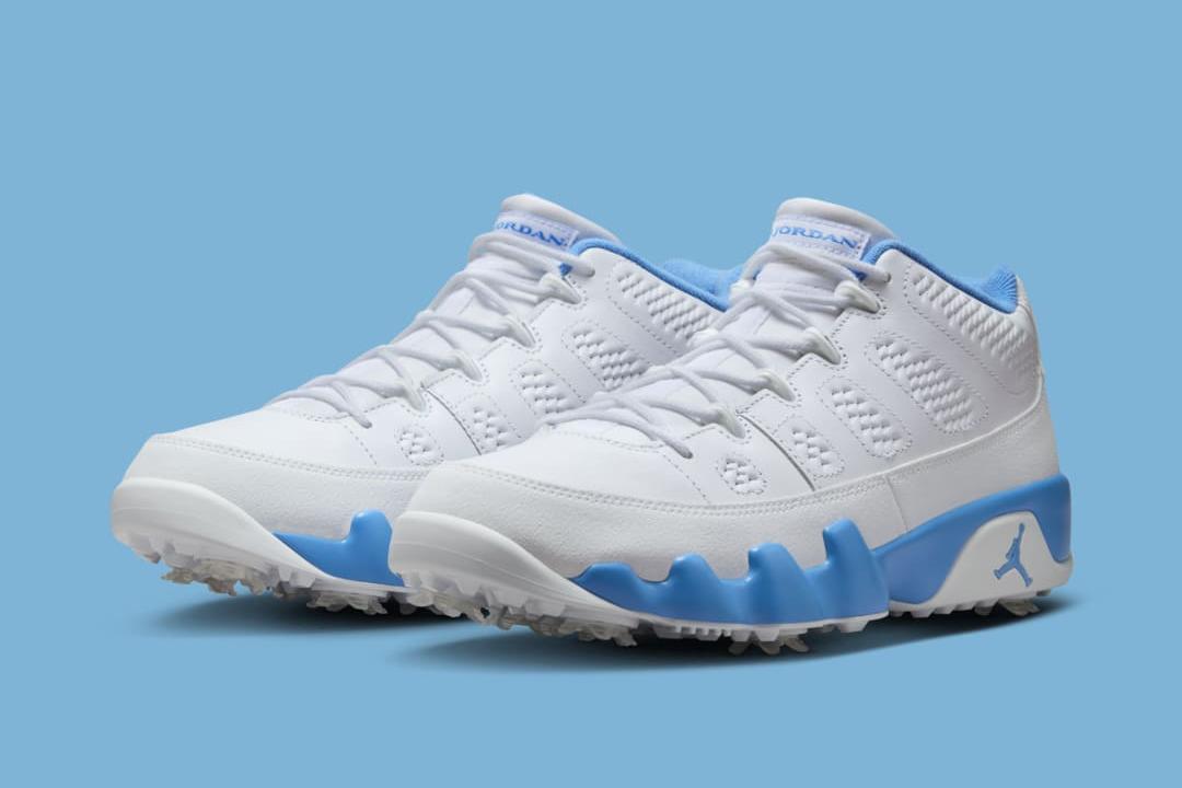 Air Jordan 9 Low Golf University Blue FJ5934 101 Nice Kicks