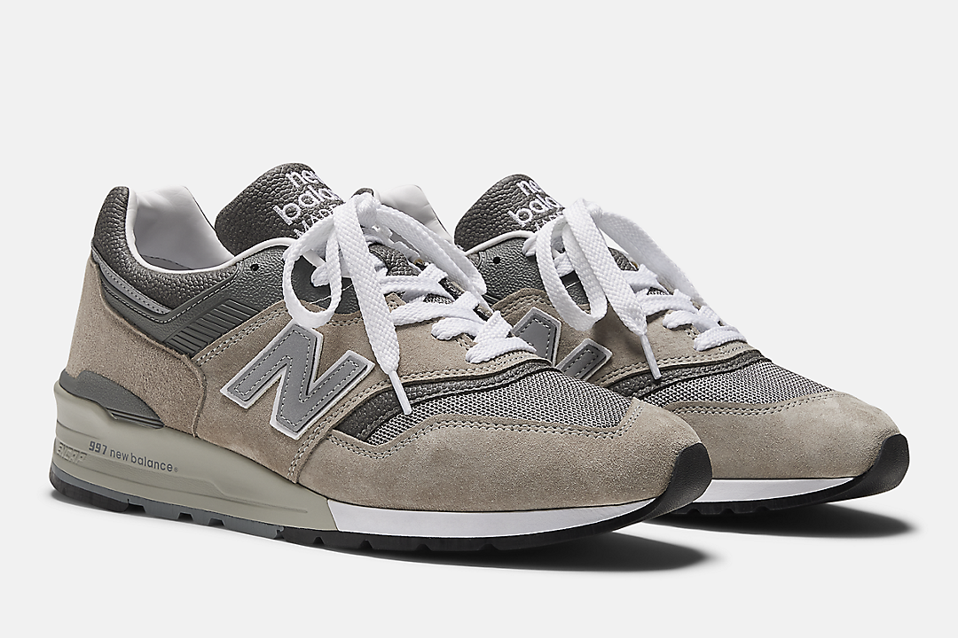 New balance 997 wolf grey best sale