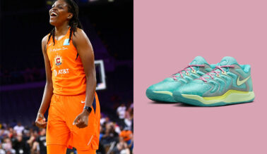 Jonquel Jones x Nike KD 17 WMNS "Dusty Cactus/Vapor Green" HV1945-300