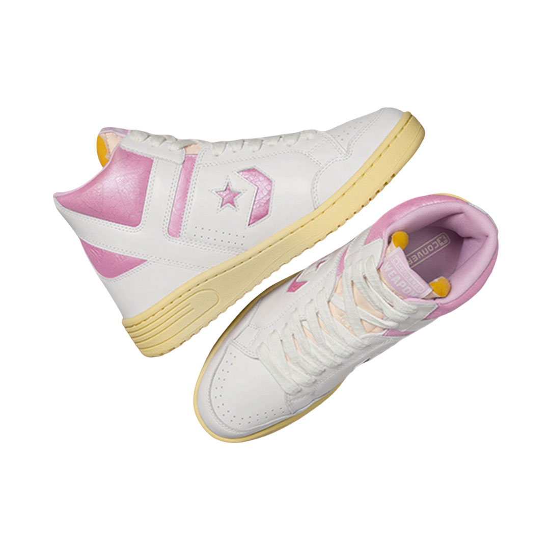 Shai Gilgeous-Alexander x Converse Weapon Leather "White/Pink" A13355C