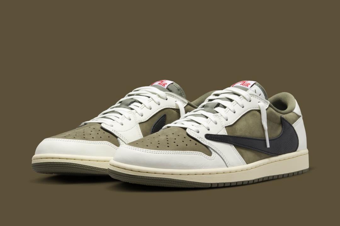 Travis Scott x Air Jordan 1 Low OG "Medium Olive" DM7866-200