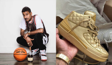 Don C x Massachusetts Sneaker Stores "Gold" sample