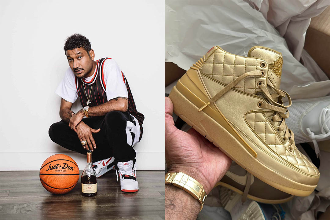 Don C x Massachusetts Sneaker Stores "Gold" sample