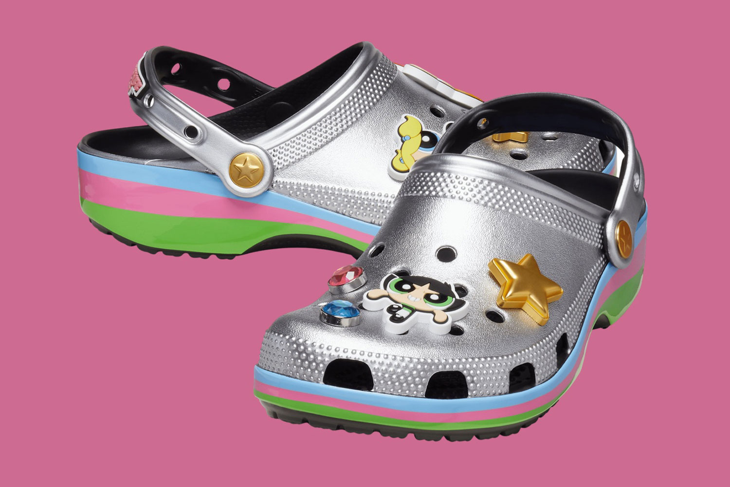 Powerpuff Girls x Crocs Classic Clog 210256 001 Nice Kicks