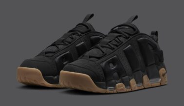 Nike Air More Uptempo Low "Black/Gum" FZ3055-003