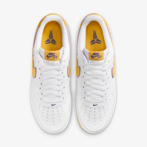 Kobe Bryant x Nike Air Force 1 Low "Lakers Home" FZ1151100 Nice Kicks