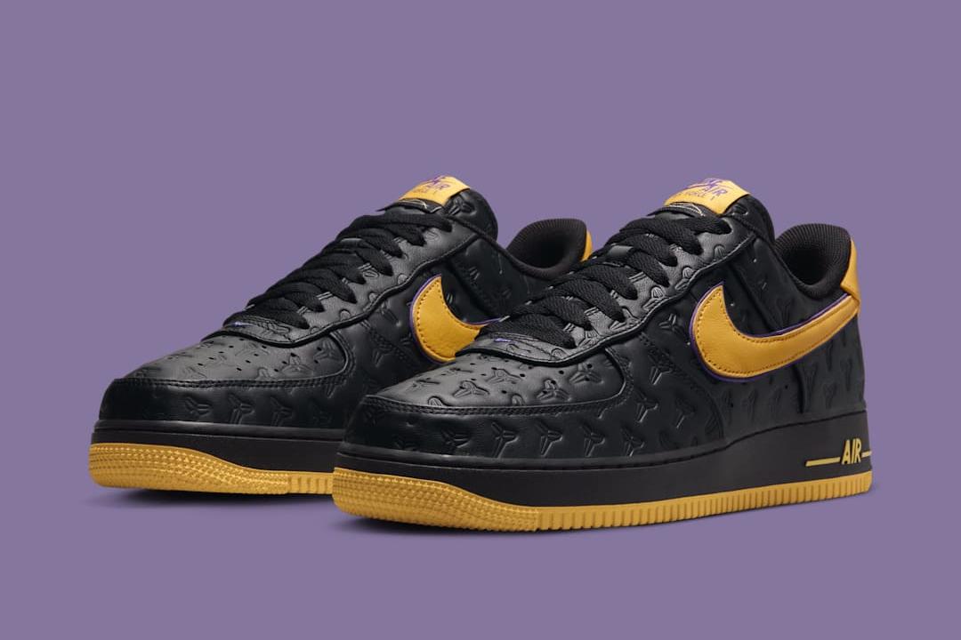 Nike air force 1 low lakers best sale