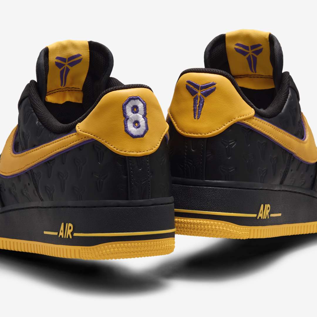 Kobe Bryant x Nike Air Force 1 Low "Lakers Home" HV5122-001