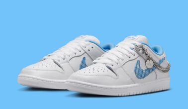 Nicole Hause x Nike SB Dunk Low "White/University Blue" FZ8802-100