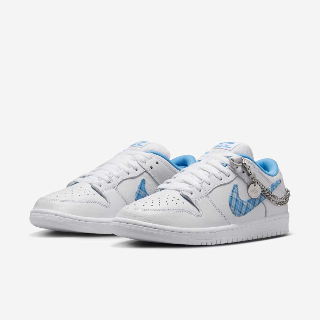 Nicole Hause x Nike SB Dunk Low "White/University Blue" FZ8802-100