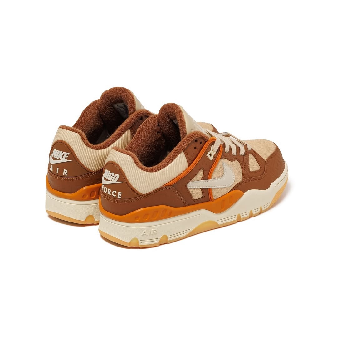 Nigo X Nike Air Force Low Light British Tan Hq Nice Kicks