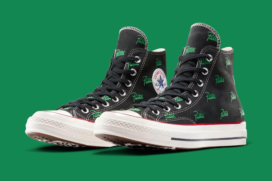 Patta x Converse Chuck 70 "Black" A13857C-001