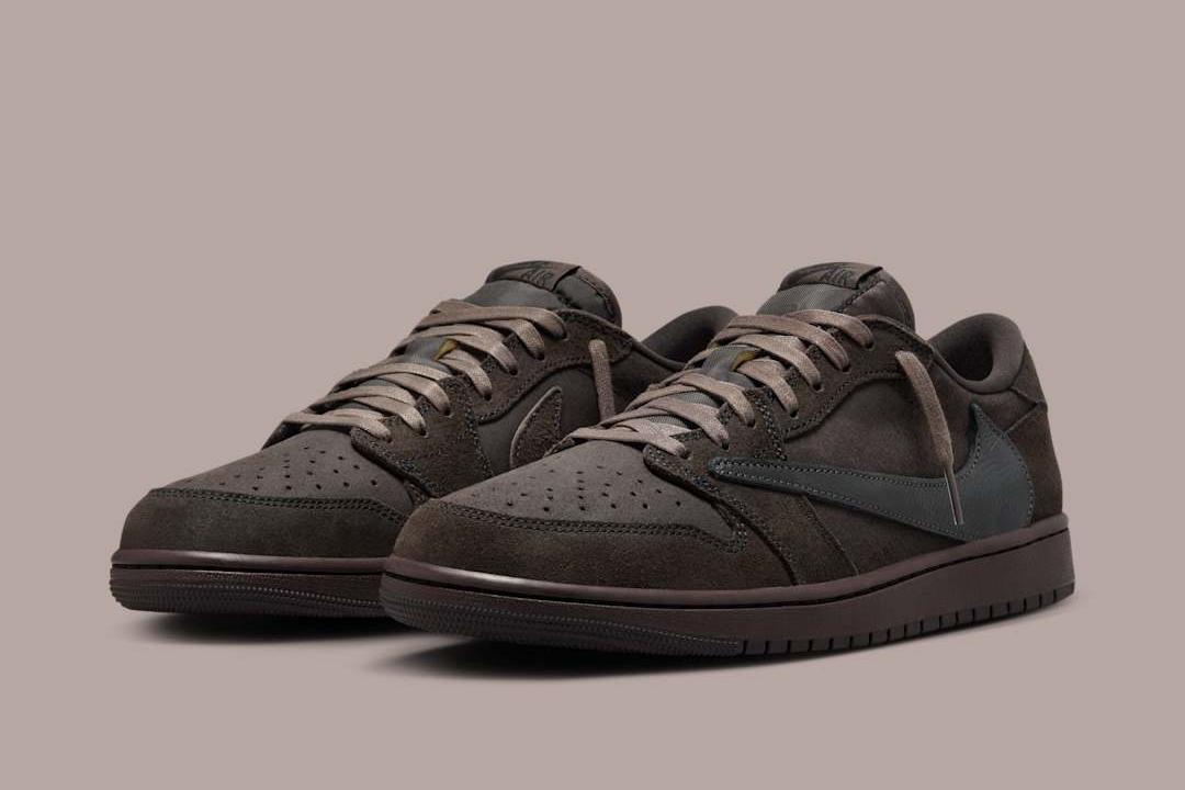 Travis Scott x Air Jordan 1 Low OG "Velvet Brown" DM7866-202