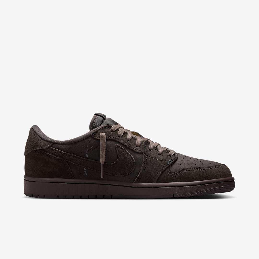 Travis Scott x Air Jordan 1 Low OG "Velvet Brown" DM7866-202