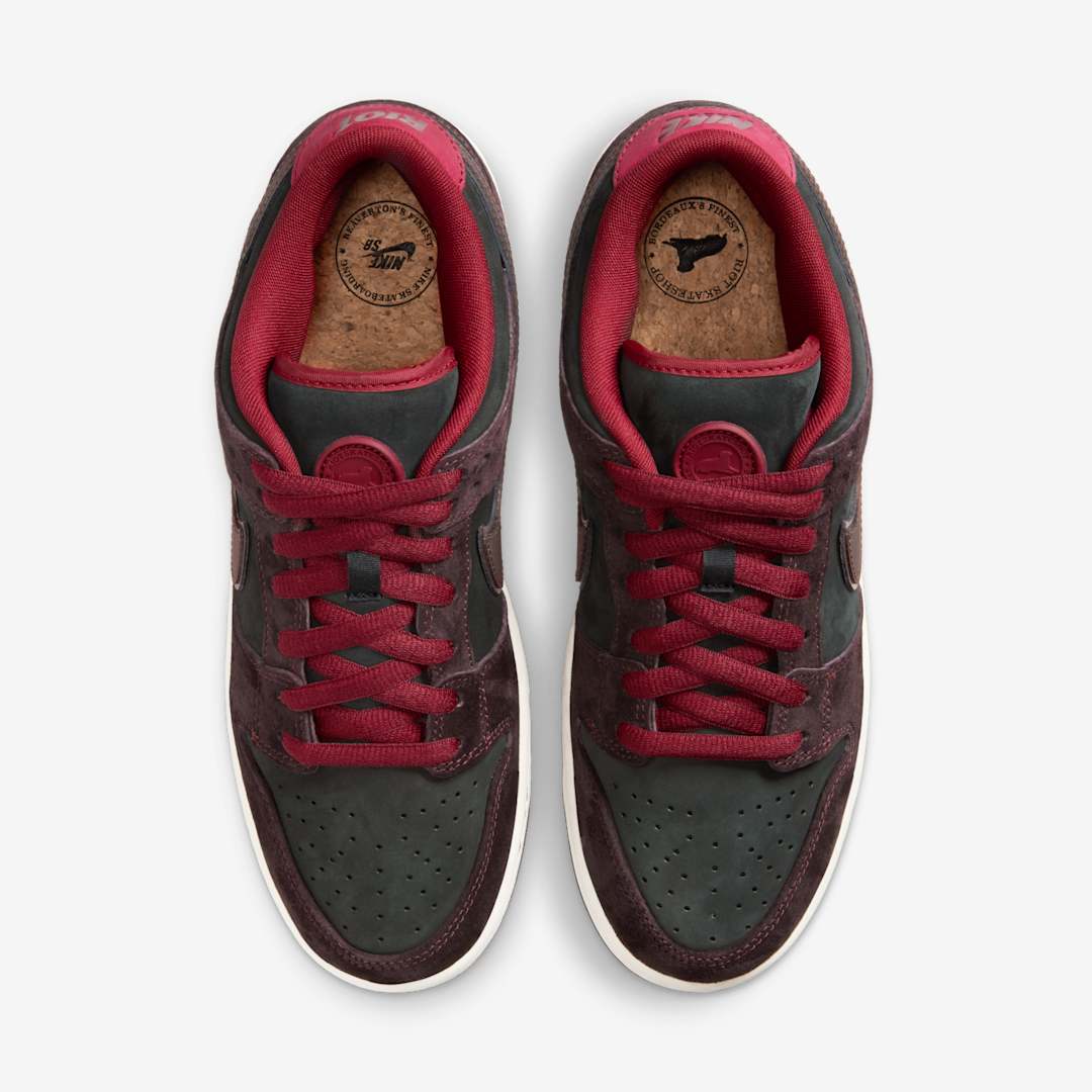 RIOT Skateshop x Nike SB Dunk Low "Dark Beetroot" FZ1289-200