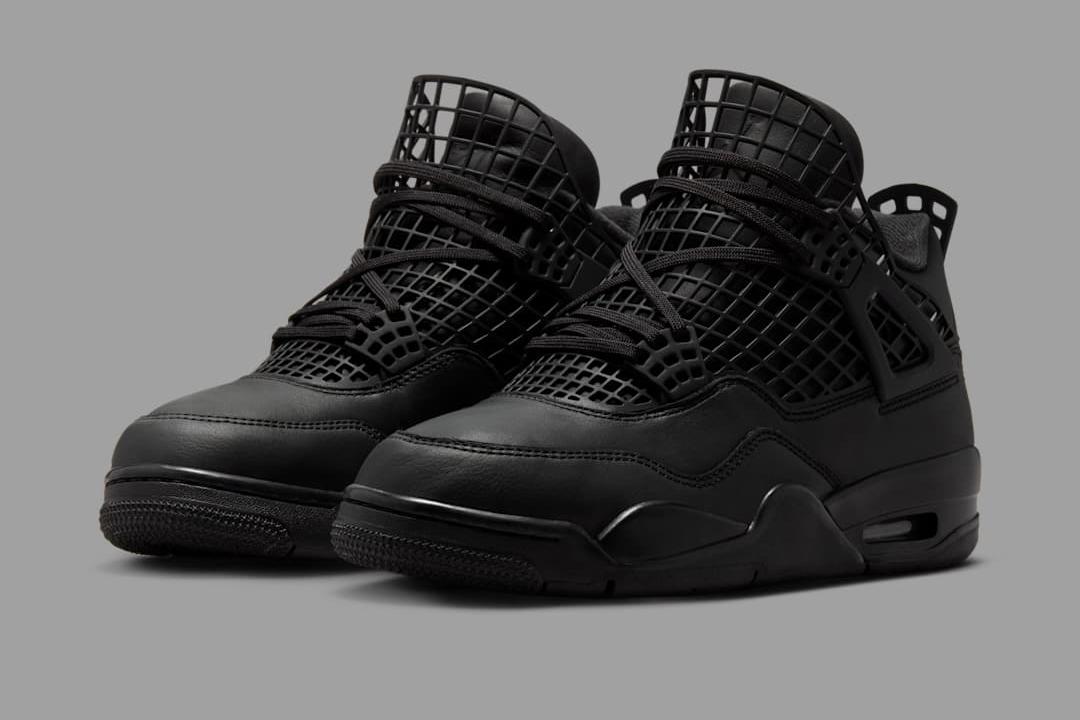 Air Jordan 4 WMNS NET "Triple Black" FN7251-001