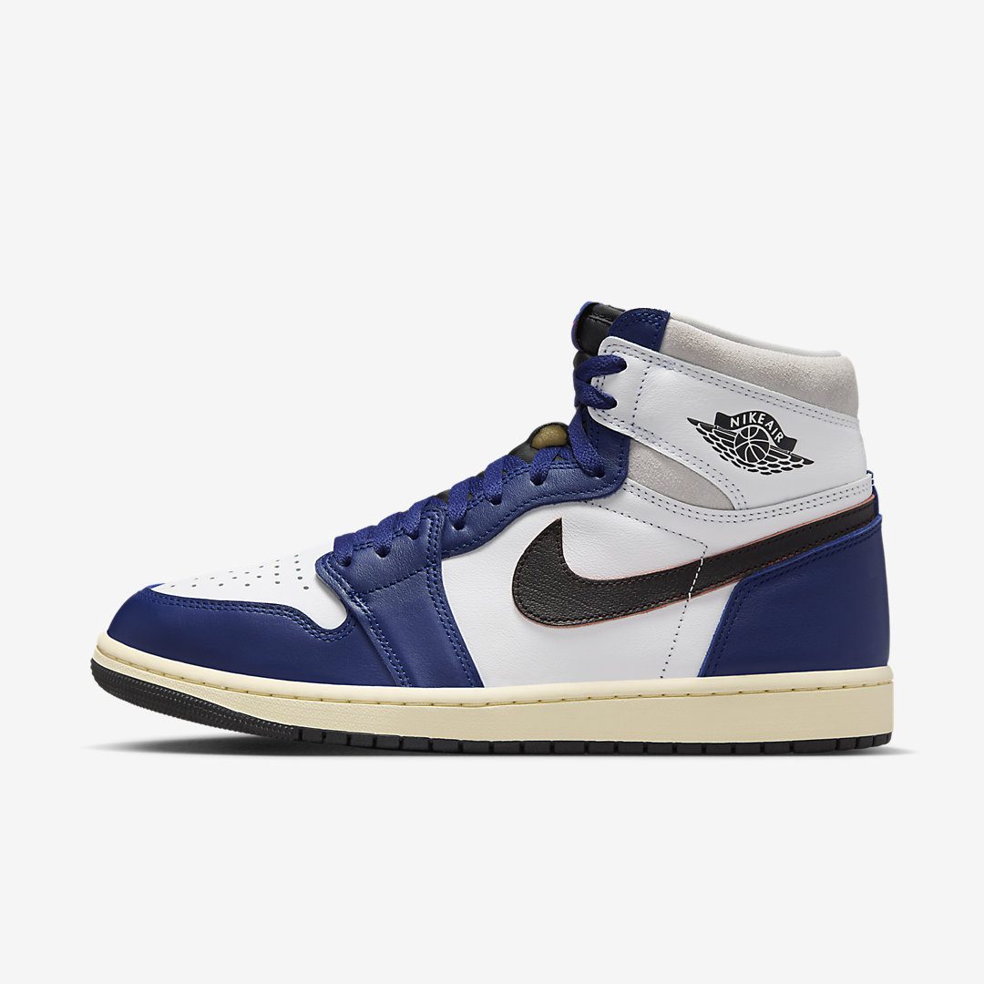 Air Jordan 1 High OG "White/Deep Royal Blue" DZ5485-100