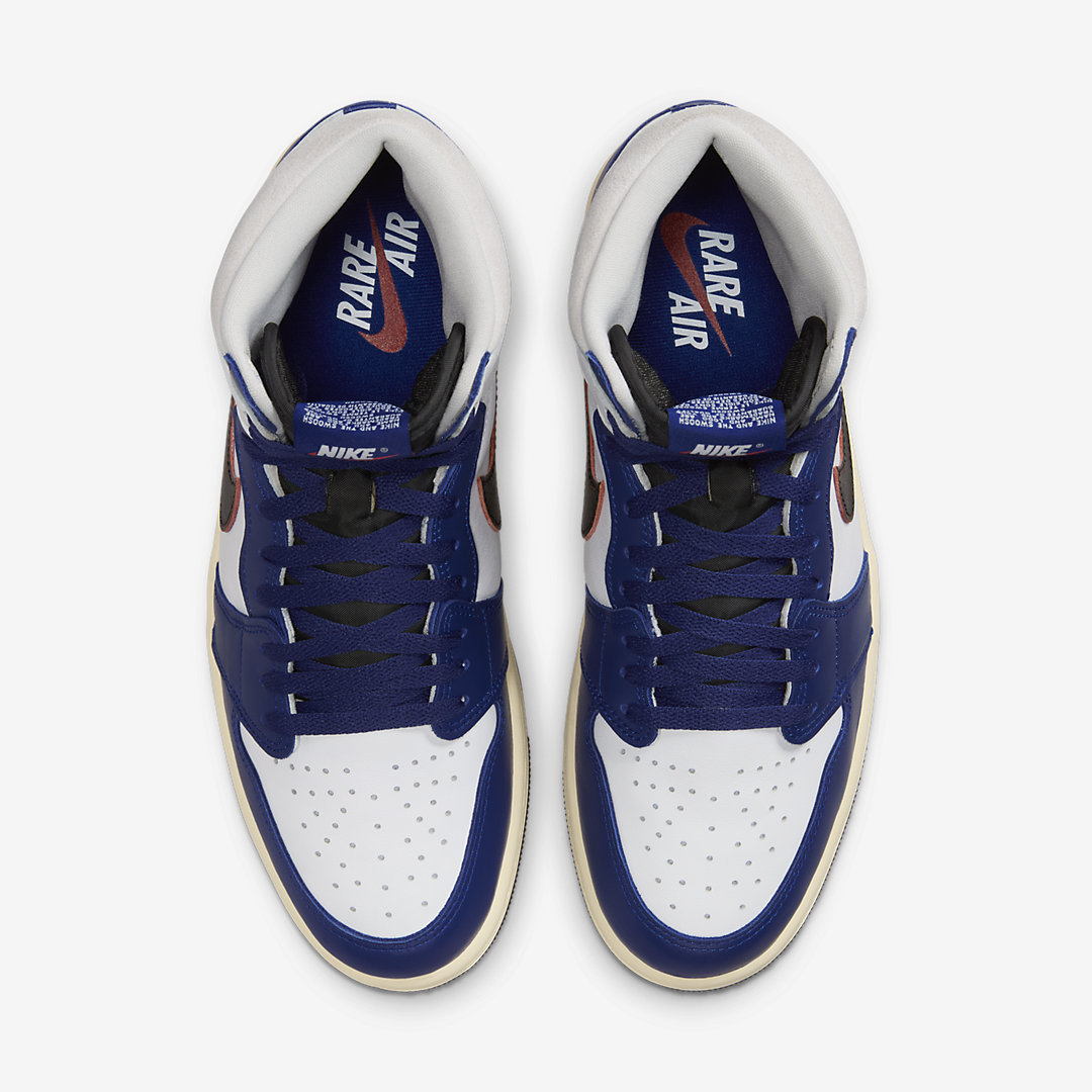 Air Jordan 1 High OG "White/Deep Royal Blue" DZ5485-100