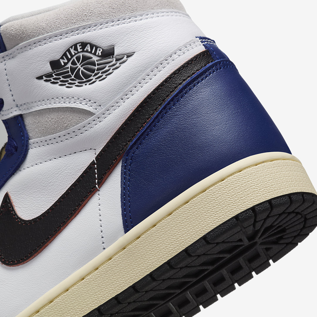 Air Jordan 1 High OG "White/Deep Royal Blue" DZ5485-100